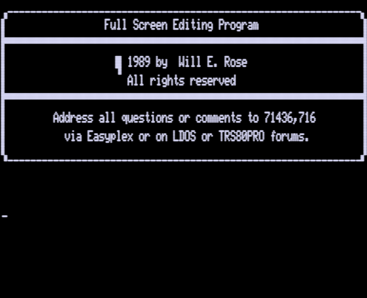 Screen shot